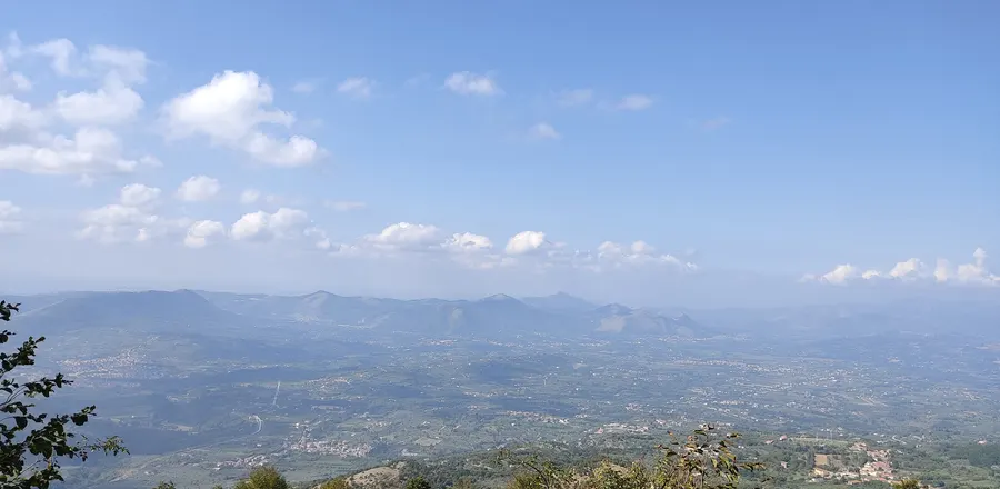 La valle aperta nelle giornate di vento